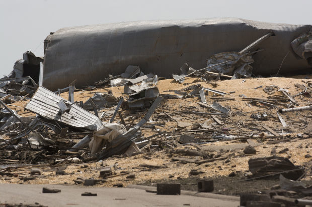 Pilger tornado damage